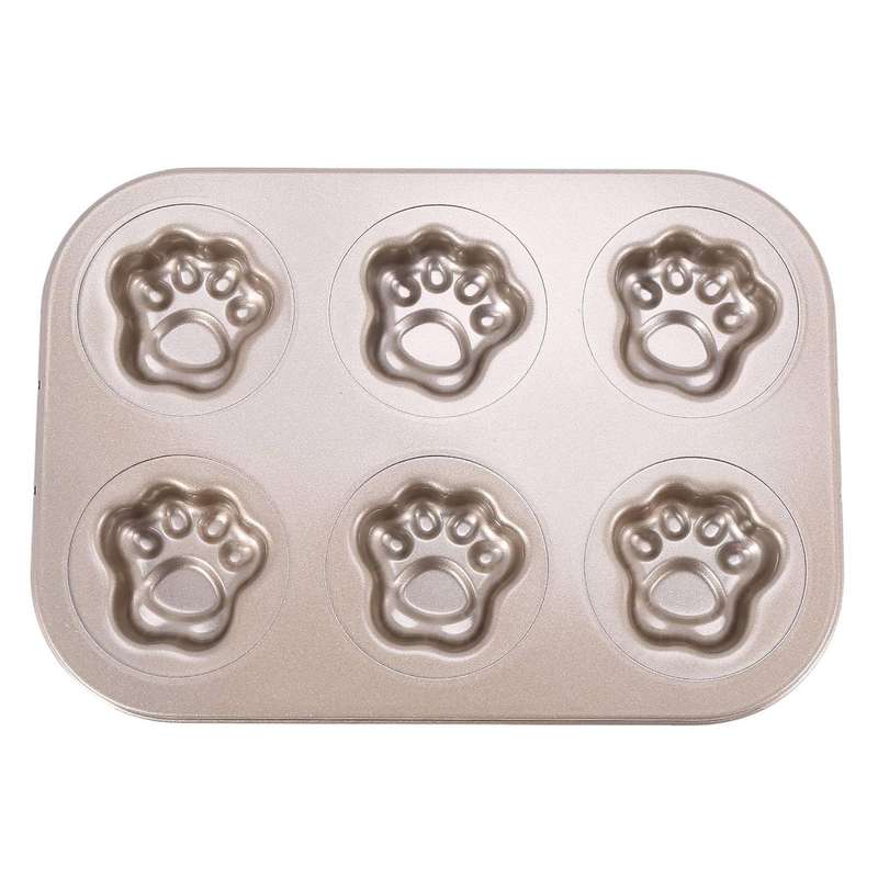 Madeleine Pans,3 Pack Nonstick Cat Claws Shape Baking Pans,baking