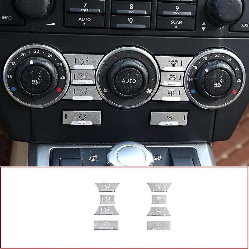 For 2009-2012 Freelander 2 Console Air Conditioning Button Sticker