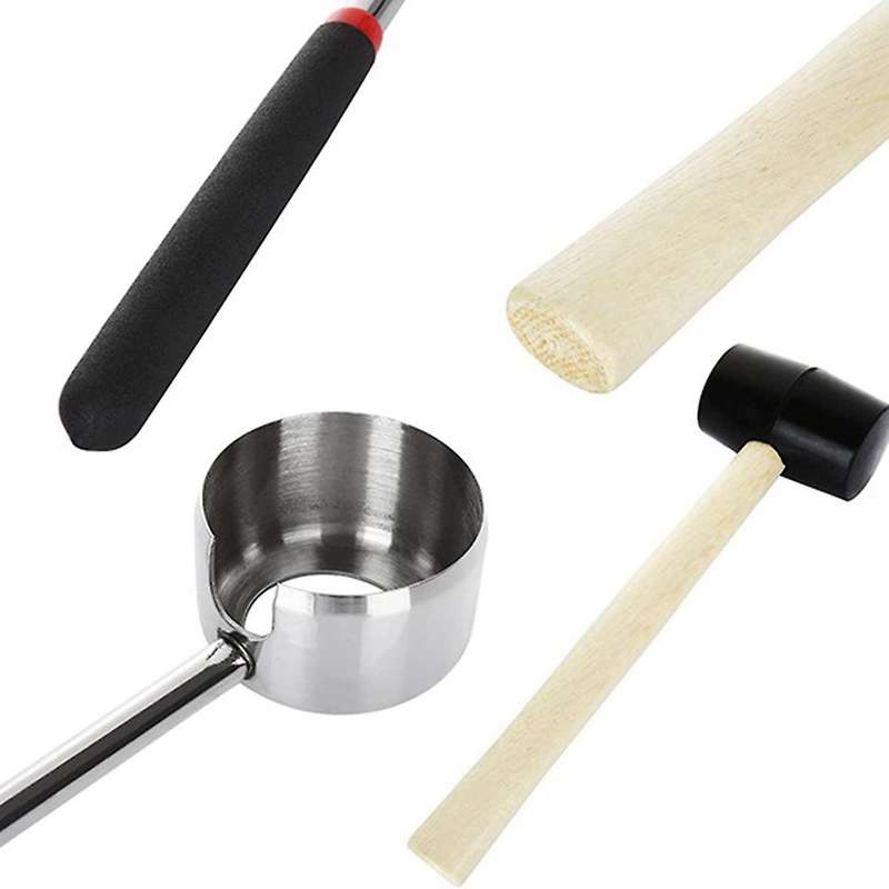 4pack Coconut Opener for Coconut Stainless Steel Coconut Opener Kit