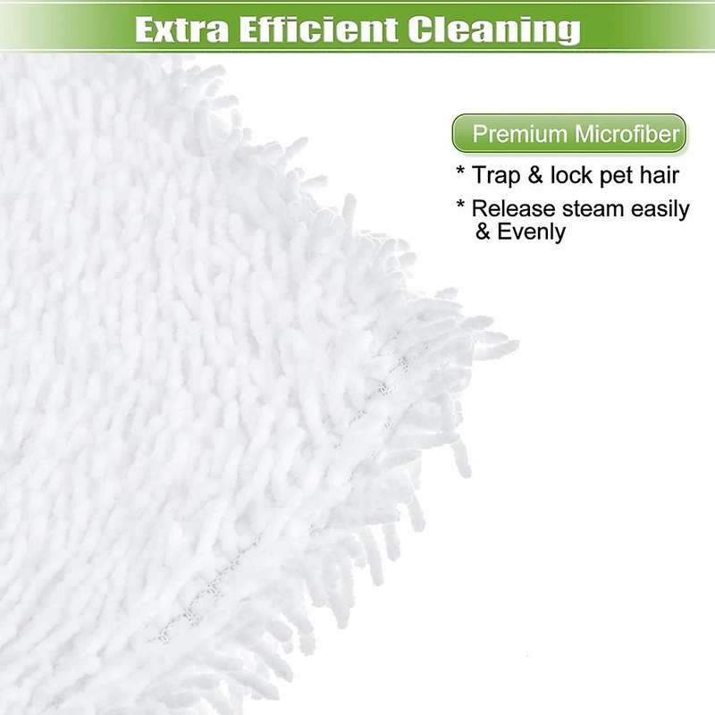4pcs Steam Mop Pads for Shark Steam Pocket Mop S3500 Series S3501