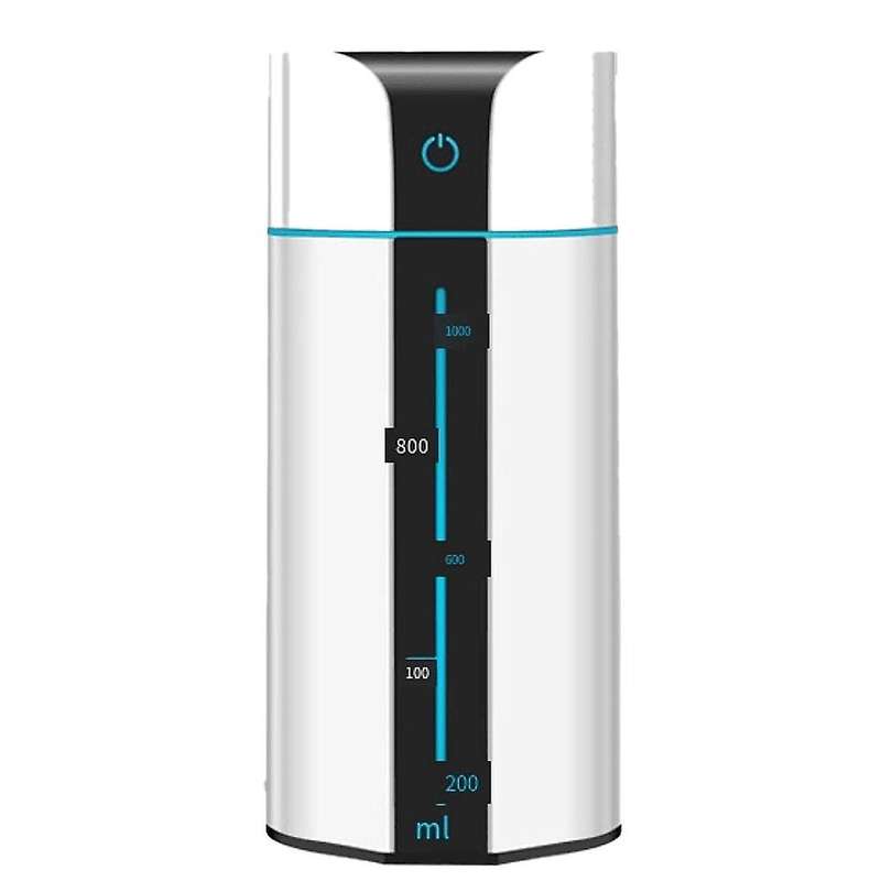 1000ml Air Humidifier Usb Aroma Diffuser with Led Light White