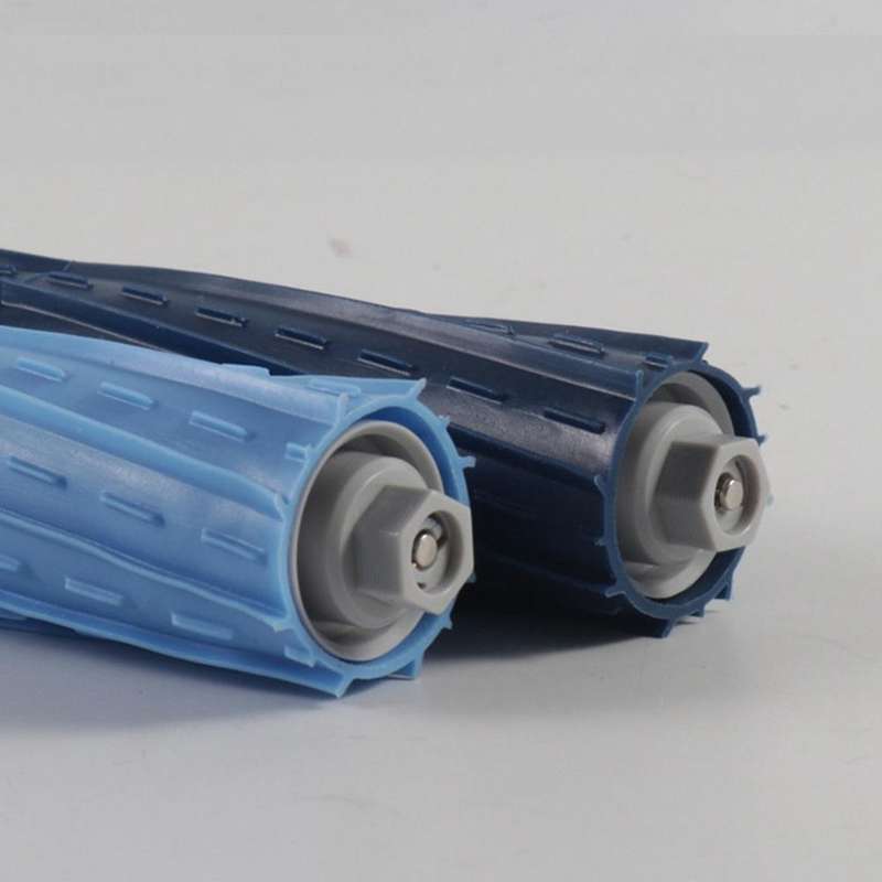 3 Set Of Rubber Brush Rollers for Ecovacs Deebot T9 Aivi T9 Pro Robot