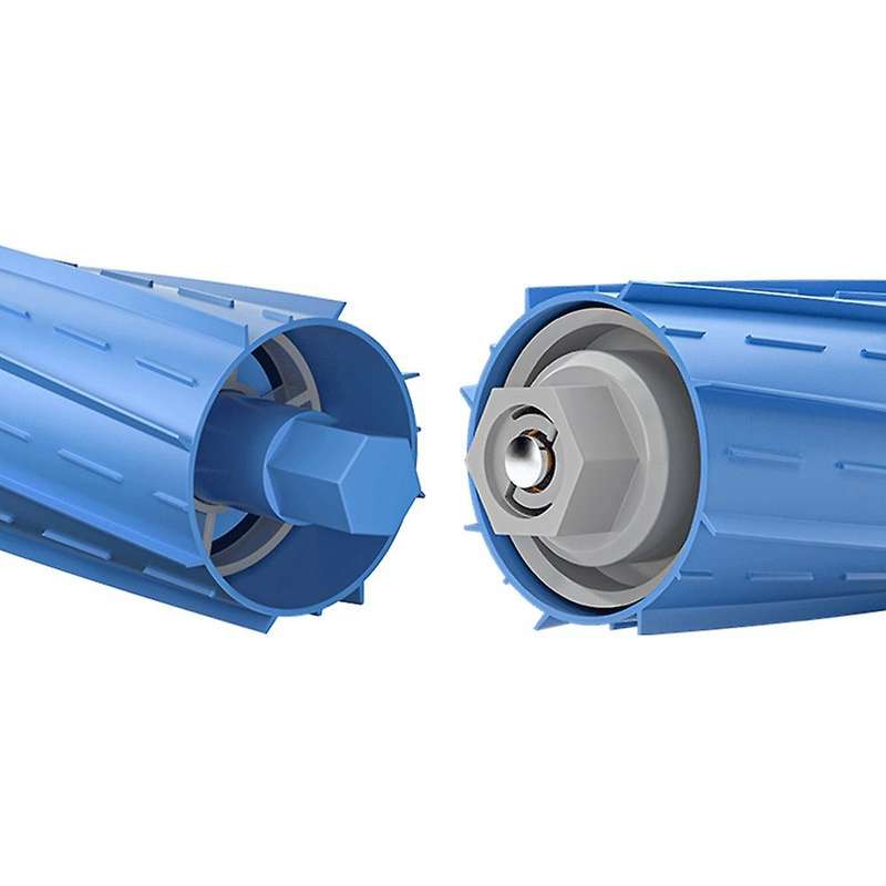 3 Set Of Rubber Brush Rollers for Ecovacs Deebot T9 Aivi T9 Pro Robot