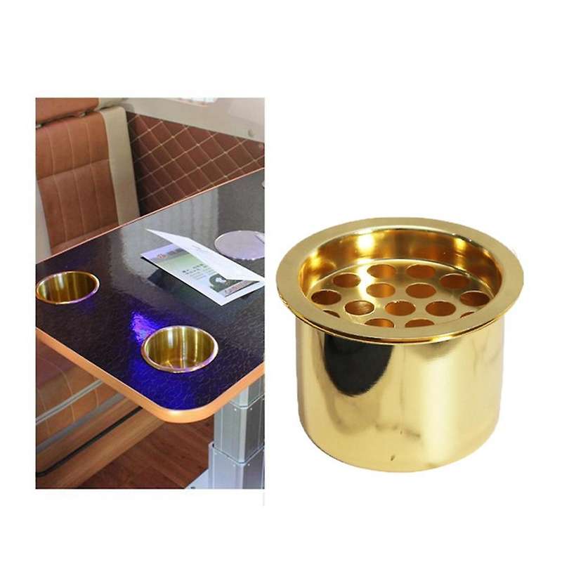 Small Round Water Cup Holder Yacht Rv Modified Plug-in Cup Holder