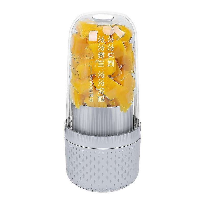 Monda Juicer 4-blades Electric Blender Usb Fruit Mixer 250ml Silver