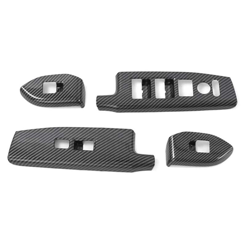 Carbon Fiber Car Window Glass Switch Cover for Honda Odyssey 2022