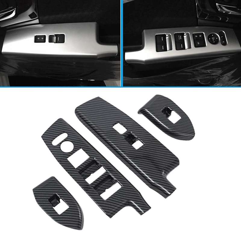 Carbon Fiber Car Window Glass Switch Cover for Honda Odyssey 2022