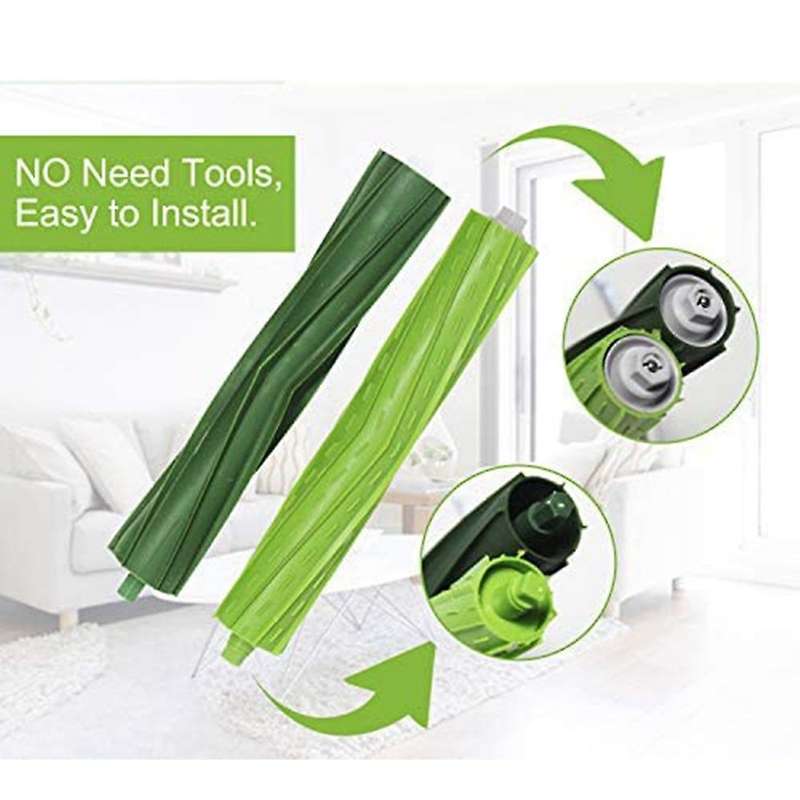 Side Brush & Filters Kits for Irobot Roomba I7 I7+ I3 I3+ I6+ Plus E5