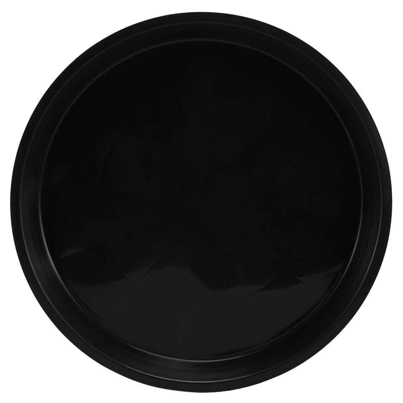Plant Saucer 6 Pack 13.5 Inch Plastic Plant Trays(black)