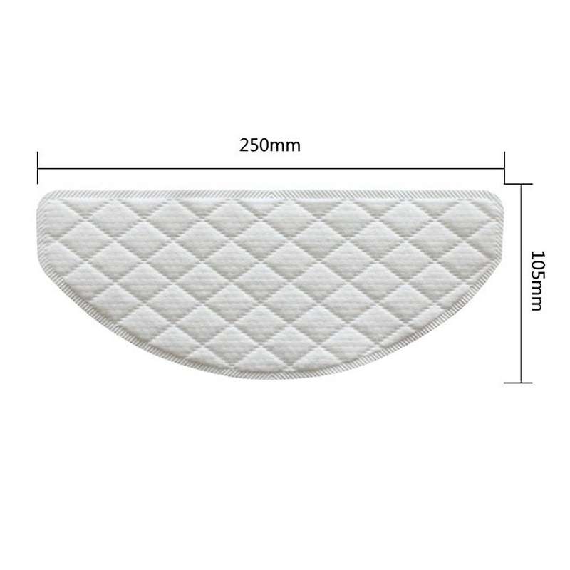25 Disposable Mops+25 Microfiber Mops for Ecovacs T8 Aivi T9 Robot