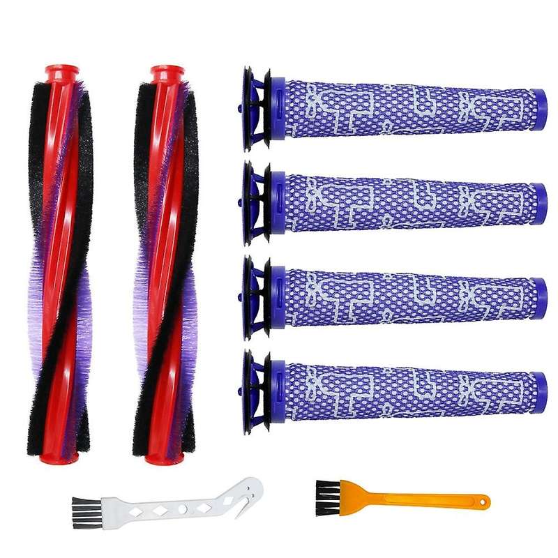 22.5cm Roller Brush Bar Pre-filter for Dyson V6 Animal Fluffy Dc59