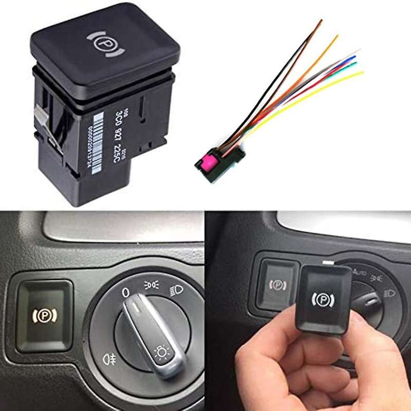 Car Electronic Handbrake Parking Switch Brake Button