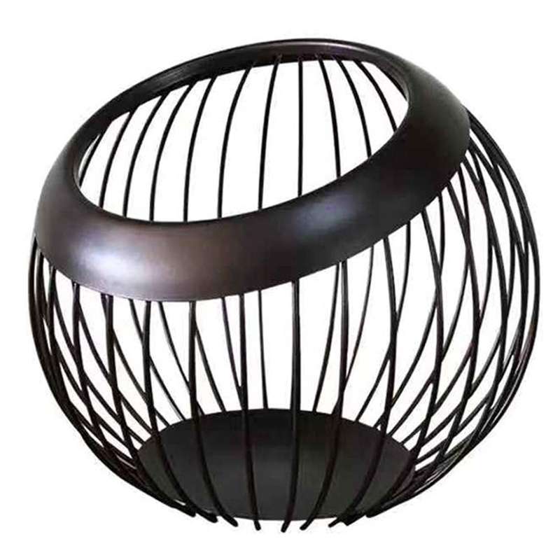 Wrought Iron Fruit Tray, Fruit Basket, Household Goods, Creative