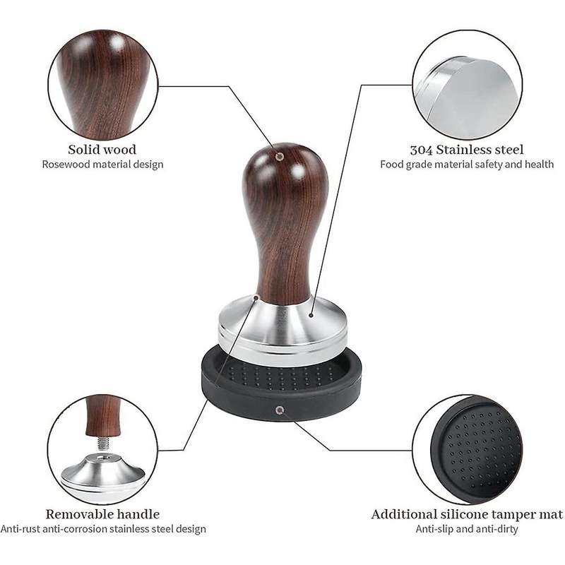 58mm Coffee Tamper Espresso Press for Coffee Machine Accessory