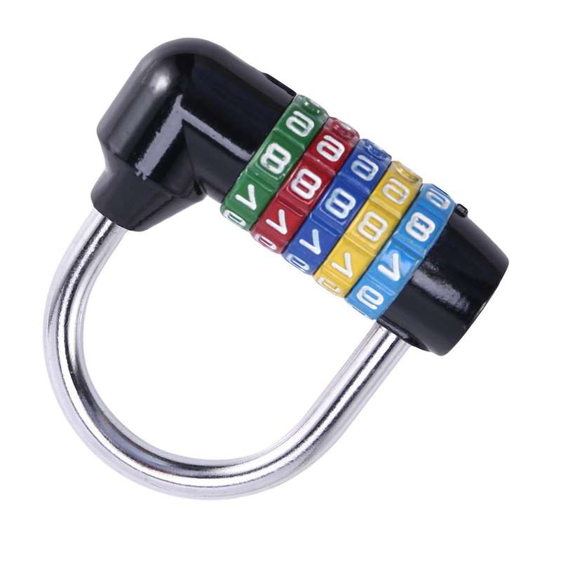 5 Letter Zinc Alloy Combination Padlock Code Password (red)