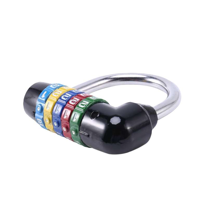 5 Letter Zinc Alloy Combination Padlock Code Password (red)