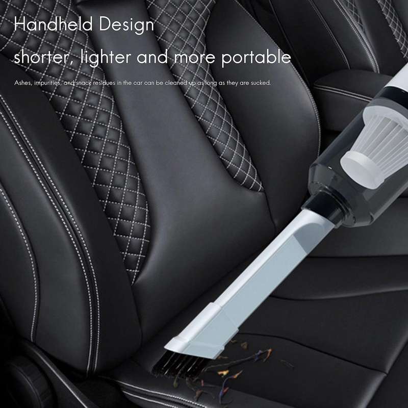 Car Vacuum Cleaner Cordless Handheld Portable Vacuum Cleaner Black
