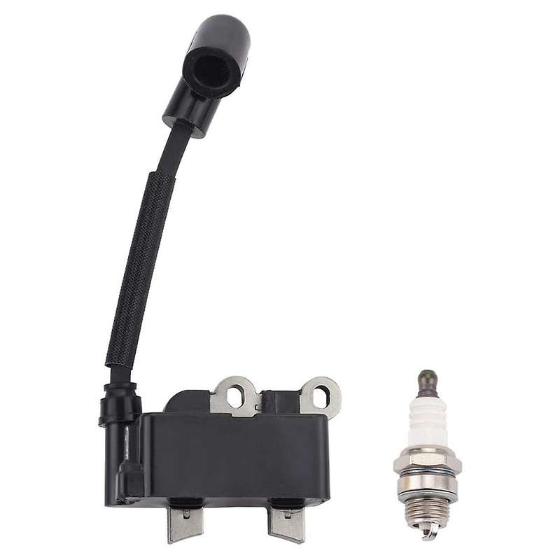 Ignition Coil for Ryobi Ry251ph Ry252cs String Trimmer + Spark Plug