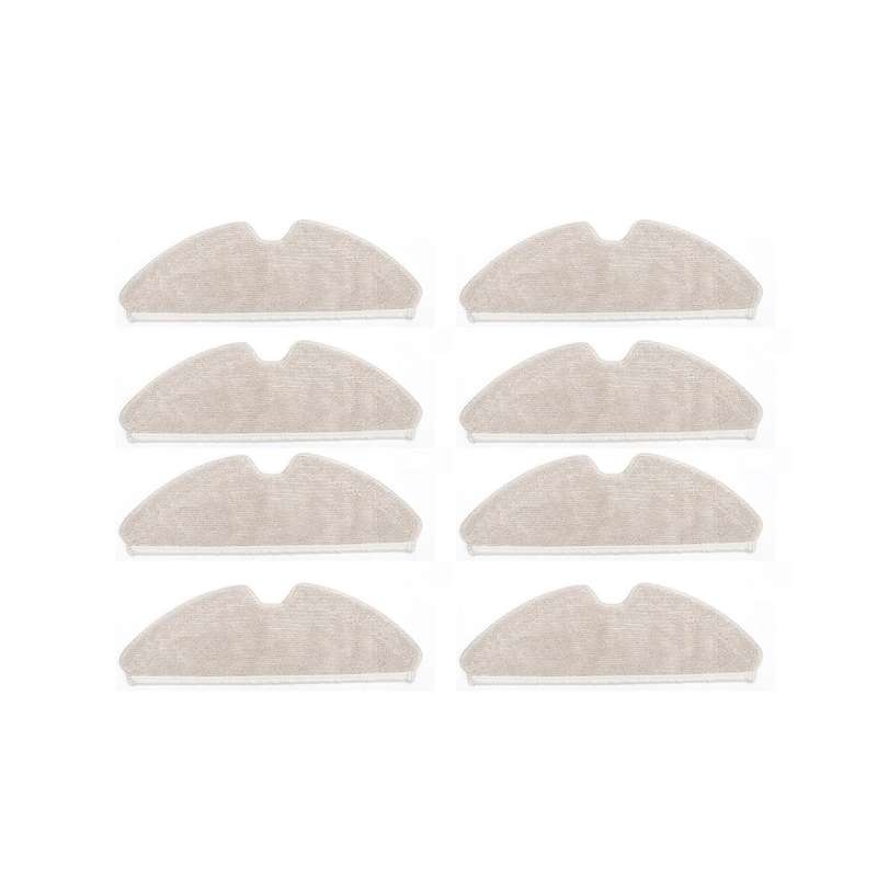 8 Pcs Mop Rag Replacement Spare Parts Accessories for Uoni V980 Plus