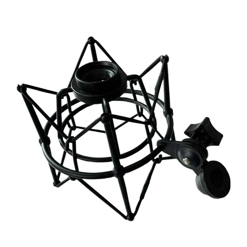 Microphone Shock Mount Mic Holder - Microphone Shock Mount Black