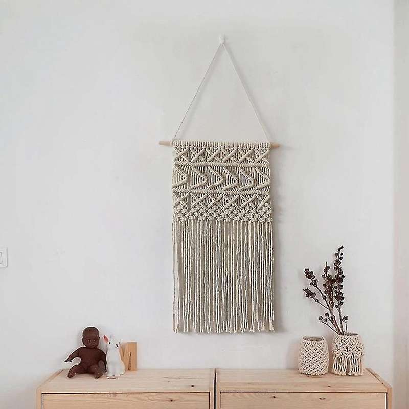 Macrame Wall Hanging Woven Tapestry Boho Chic Pendant Home Decor