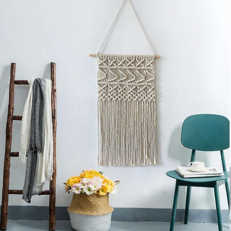 Macrame Wall Hanging Woven Tapestry Boho Chic Pendant Home Decor