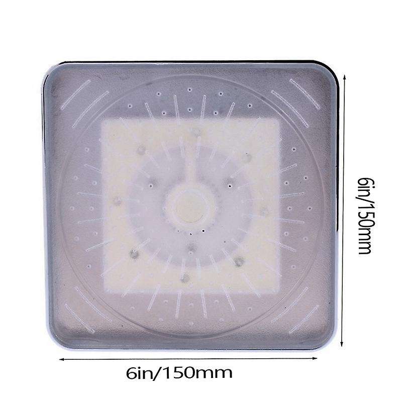 Led Square Shower Head Automatically Color-changing for Bathroom