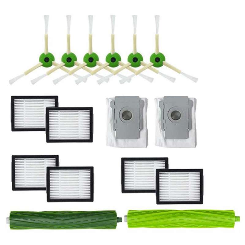 16pcs for Irobot Roomba J7 J7+ I7 I7+ I3 I3+ Replacement Parts Kit