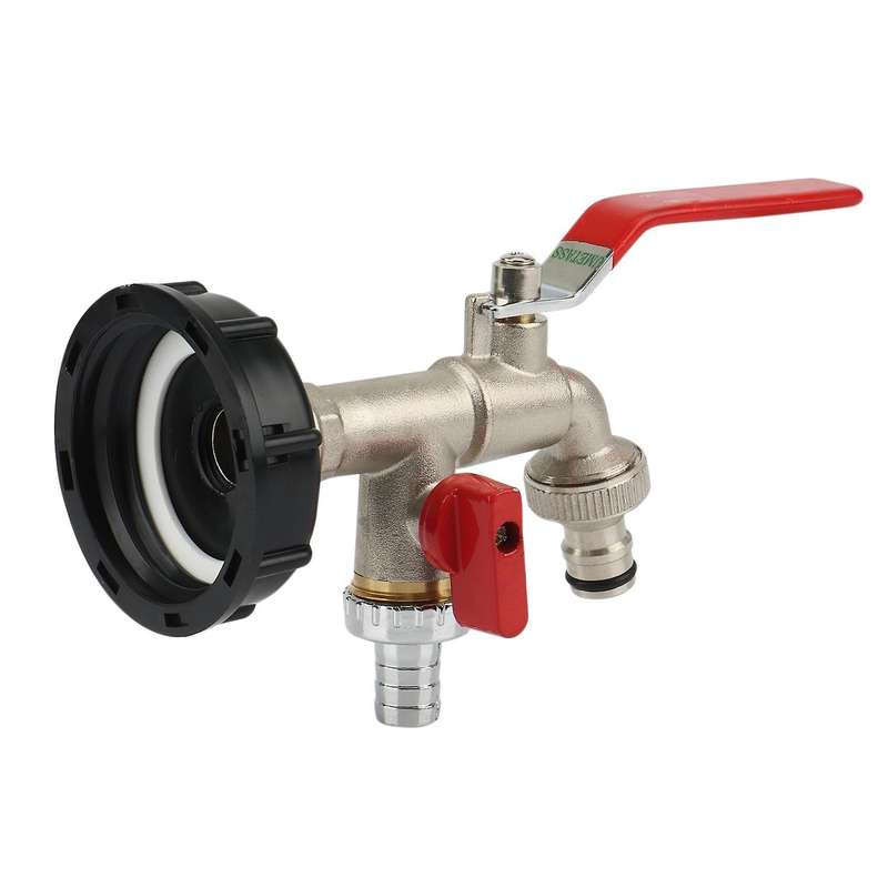 1/2 Ibc Adapter Garden Water Tank Faucet Connector Rainwater Valve