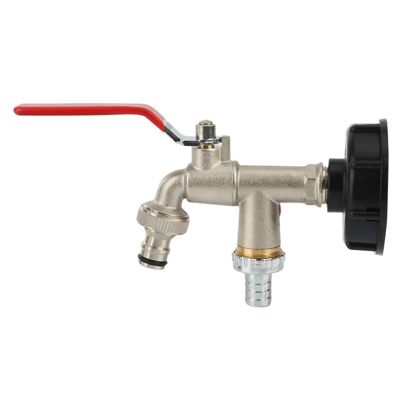 1/2 Ibc Adapter Garden Water Tank Faucet Connector Rainwater Valve