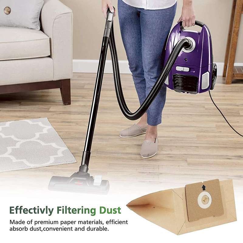 Replacement Dust Bags for Bissell Zing 4122 2154a Canister Vacuum