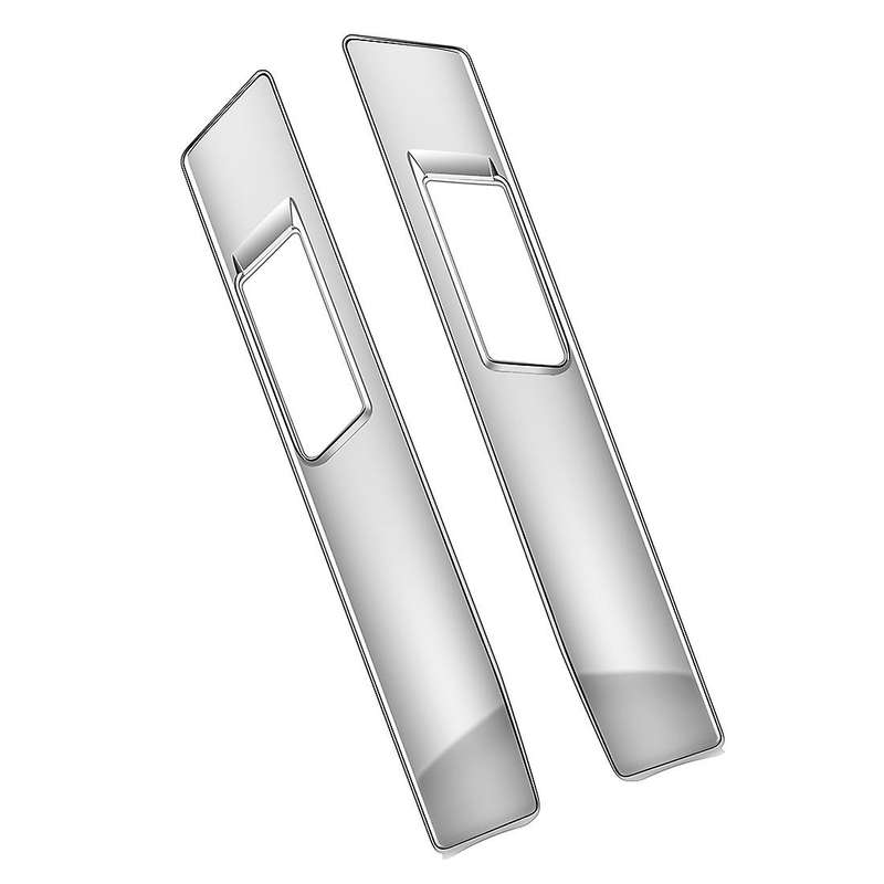 2pcs Silver Plating Lift Switch Button Cover for Toyota Voxy 2022 Rhd