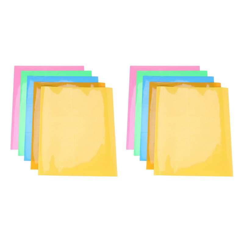 Heat Transfer Vinyl Htv Bundle for Diy,12x10 Inch,10 Pcs(multicolor)