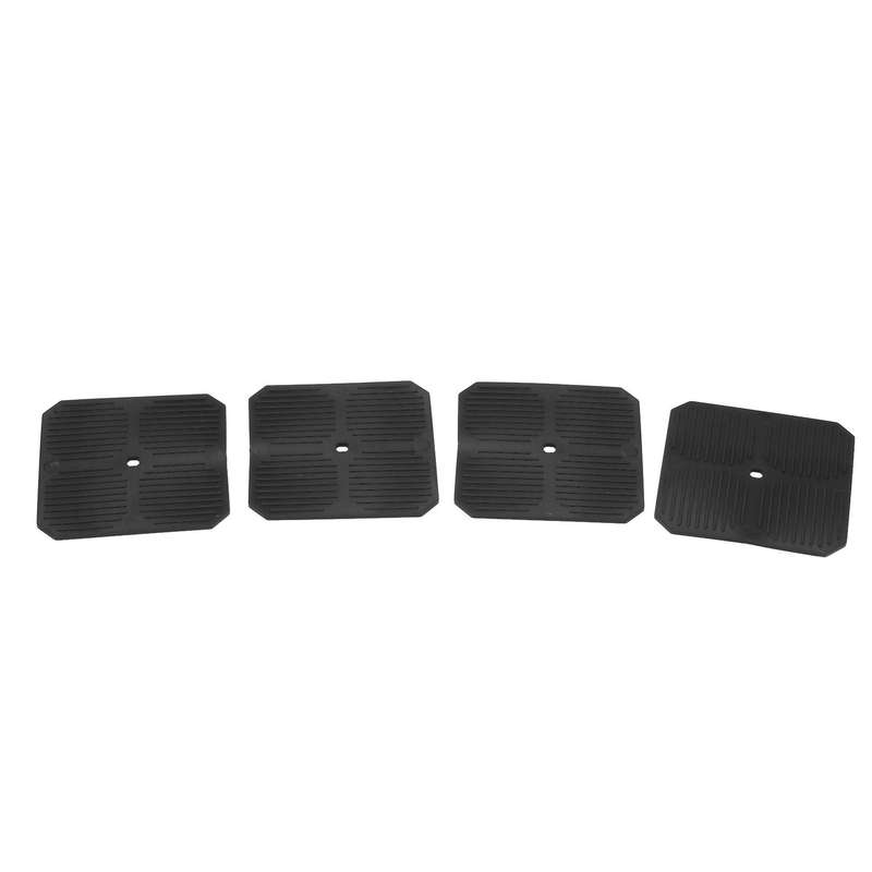 Bed Risers 1.7 Inch Furniture Risers for Sofa Table (black, 4 Piece)
