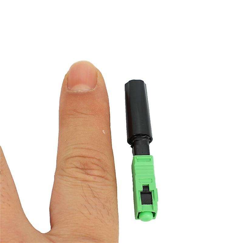 10pcs Ftth Embedded Quick Connector Sc/apc Fiber Optic Connector