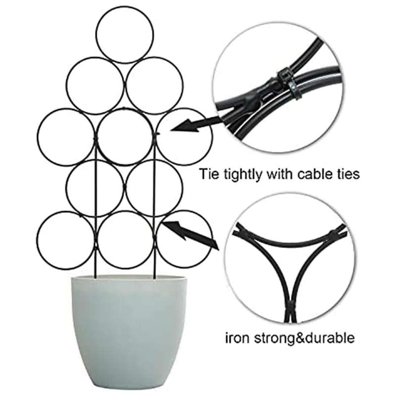 Indoor Griddle Small Grille Suitable for Potted Plants Climbing Plant