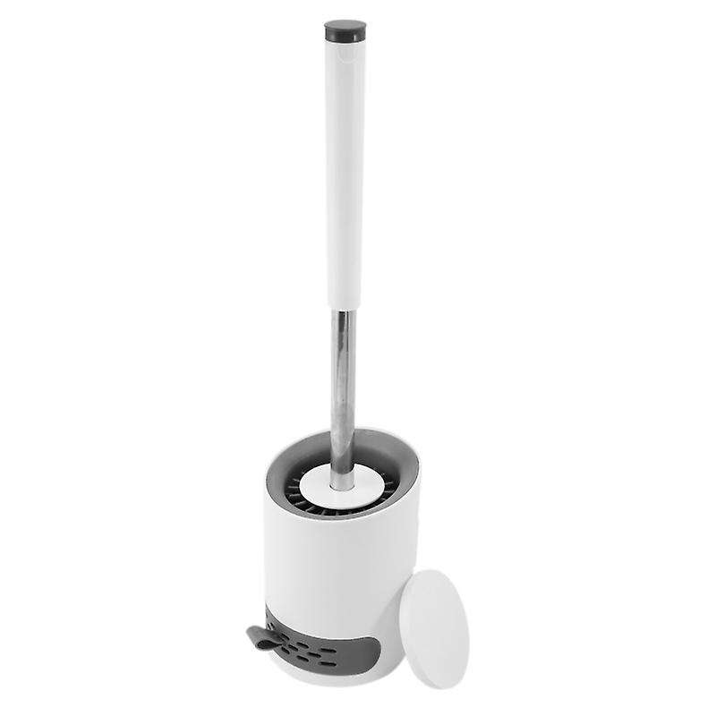 Stainless Steel Long Handle Silicone Cleaning Brush Toilet Brush