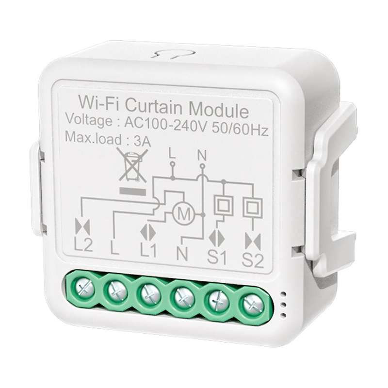 Tuya Wifi Curtain Module for Roller Blind Shutter, Smart Life(1 Gang)