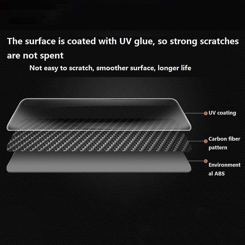 For Nissan Navara Np300 Car Switch Button Panel Sticker,carbon Fibre