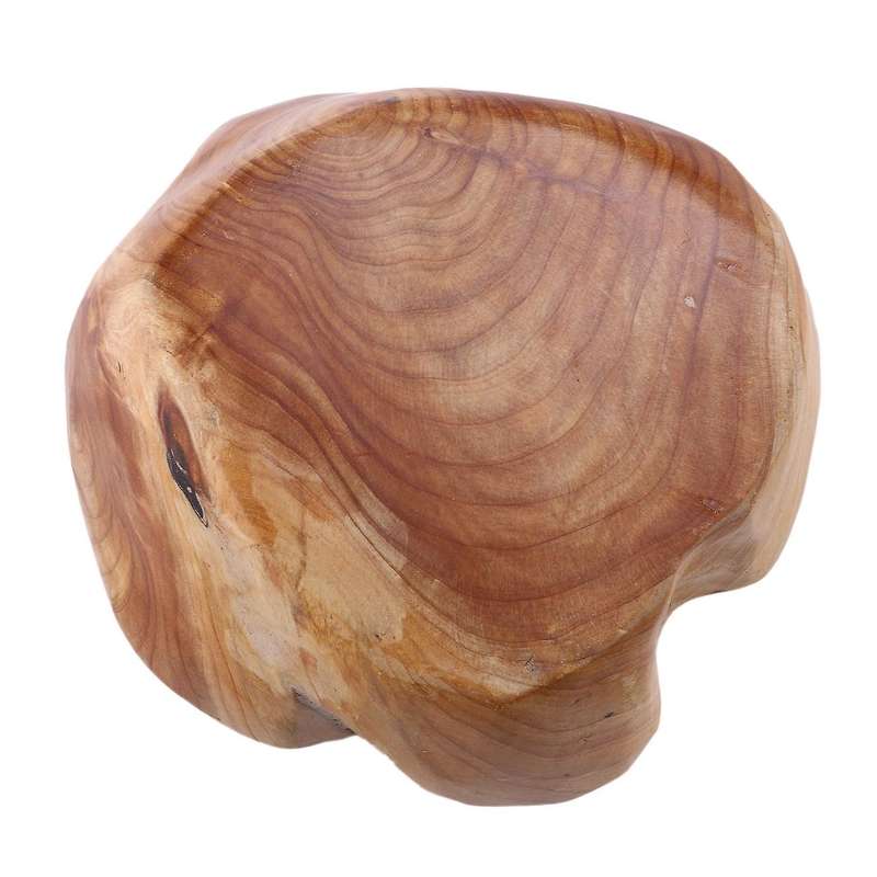 Household Fruit Bowl Wooden Candy Dish Carving Root 20-24 Cm