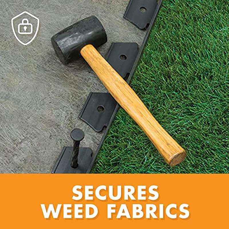 50 Pcs 8-inch Landscape Edging Anchoring Spikes