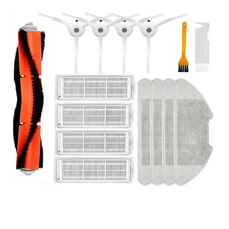 Main Side Brush Hepa Filter Mop Cloths for Xiaomi Mi Robot Vacuum-mop