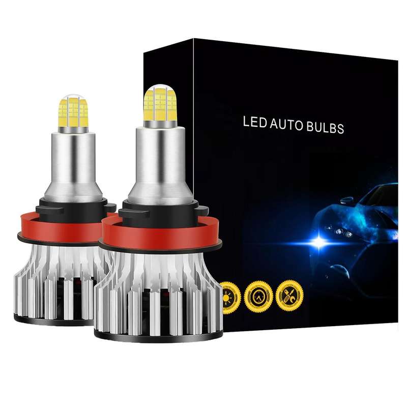 H11 Led Headlight Bulbs,8 Sides 360 Degree Car Led H8 H9 Auto Lamps