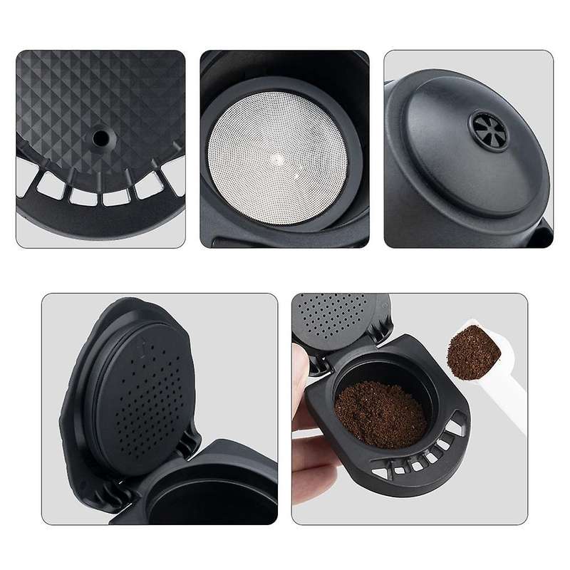 Reusable Capsule Adapter Filling Coffee Appliance Coffee Capsule Cup