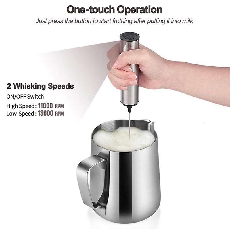 Milk Frother Electric Handheld Usb Rechargeable Mixer for Kitchen