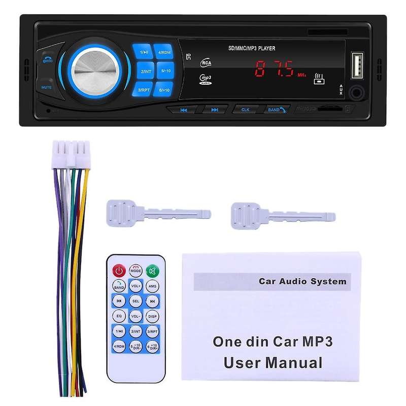 Bluetooth Radio 12v Car Stereo Fm Radio Aux-in Receive Car Mp3 Player