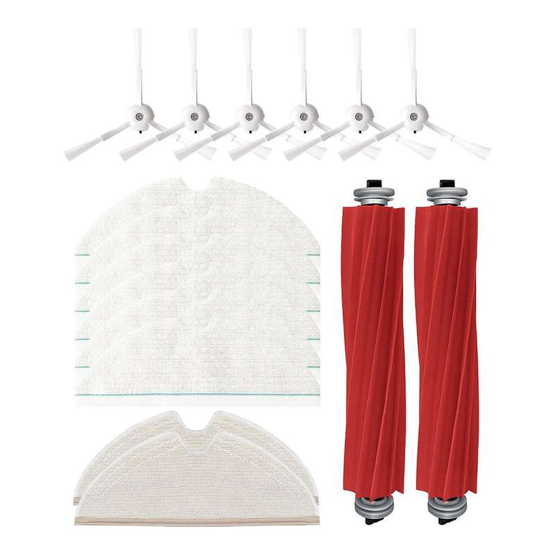 Mop Cloth Main Brush Edge-sweeping Brushes for Roborock T8 Robot Kits