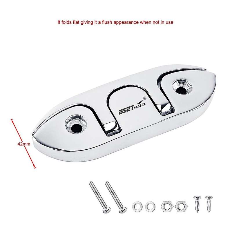 Bset Matel Stainless Steel 316 Boat Flip Up Folding Pull Up Cleat