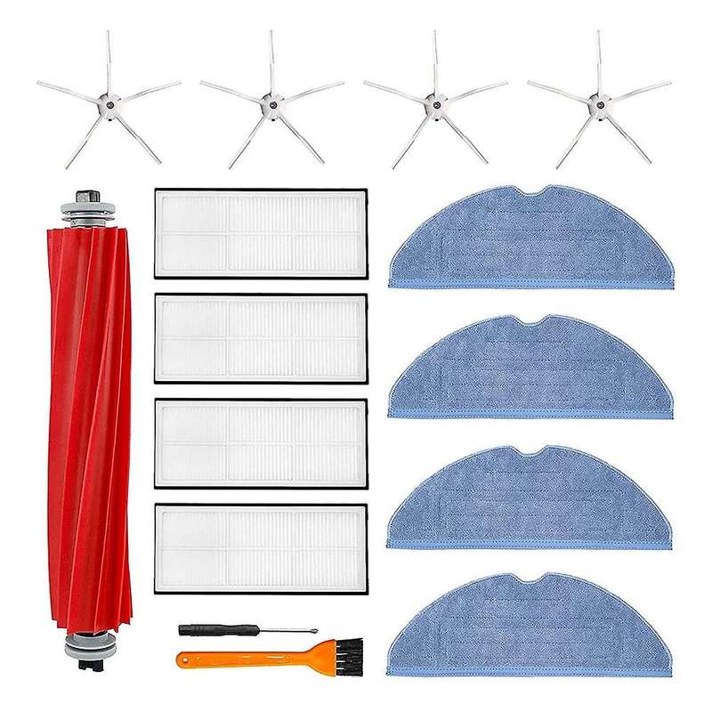 15 Pcs Accessories Kit for Xiaomi Roborock S7 S70 S75 Sweeping Robot