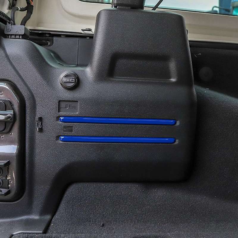 Car Tail Box Decoration Strip for Jeep Wrangler Jl Abs Blue